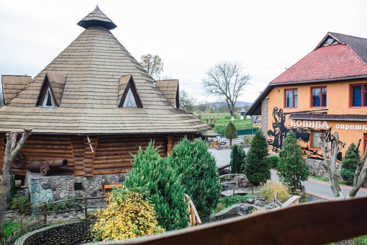Kolyba Opryshkiv Hotel Nizhneye Selishche Buitenkant foto