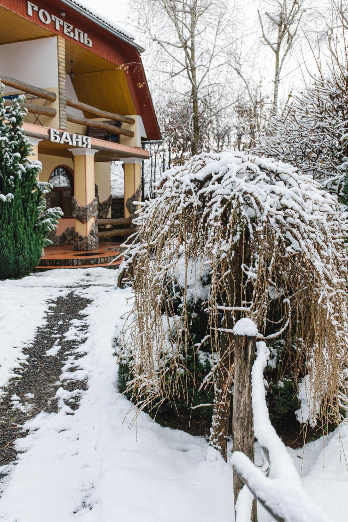Kolyba Opryshkiv Hotel Nizhneye Selishche Buitenkant foto